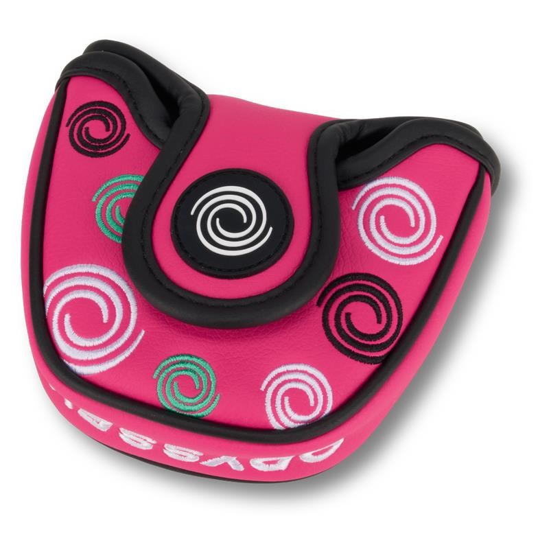 Odyssey Swirl Mallet putter headcover, różowy
