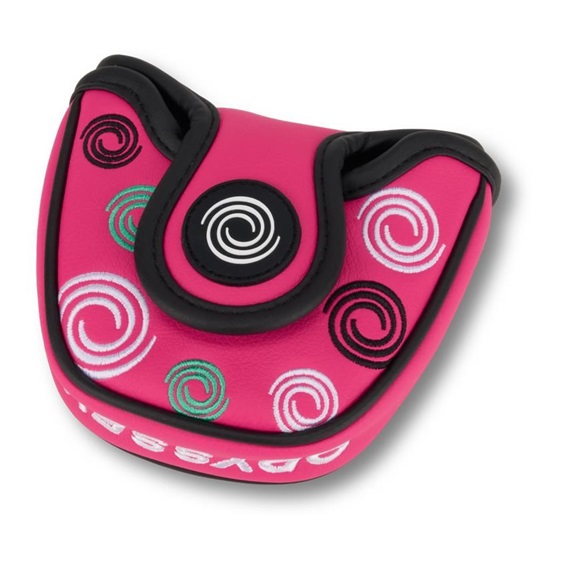 Odyssey Swirl Mallet putter headcover, różowy