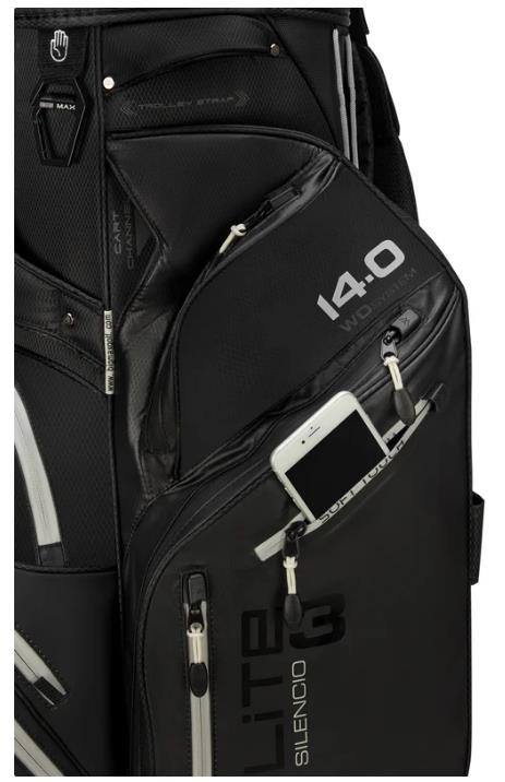 Big Max Dri Lite Silencio 3 cart bag, czarny