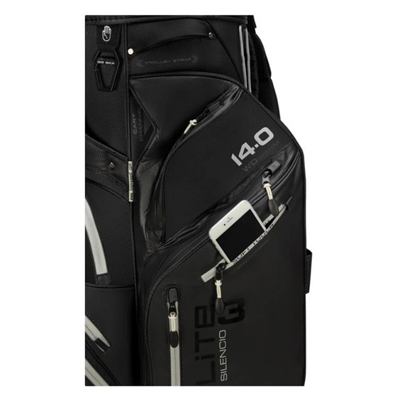 Big Max Dri Lite Silencio 3 cart bag, czarny