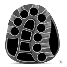 Big Max Dri Lite Silencio 3 cart bag, czarny