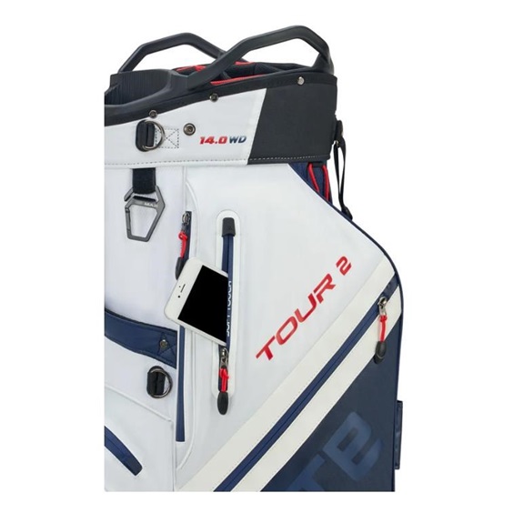Big Max Dri Lite Tour 2 cart bag, red/white/navy