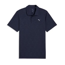 Puma Mattr Deco Jacquard męskie polo, granatowe