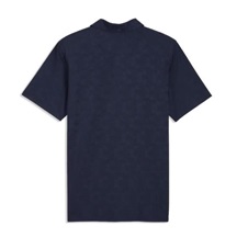 Puma Mattr Deco Jacquard męskie polo, granatowe