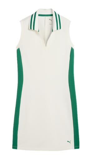 Puma Pique sukienka golfowa, warm white
