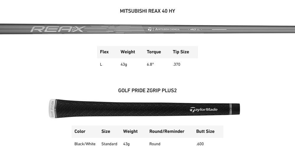 TaylorMade Qi4D Max Lite Rescue damski hybryd
