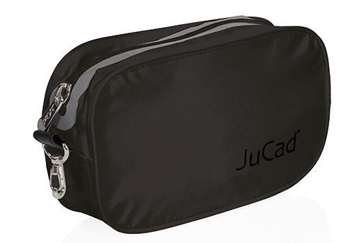 JuCad torebka podróżna, czarna/waterproof nylon