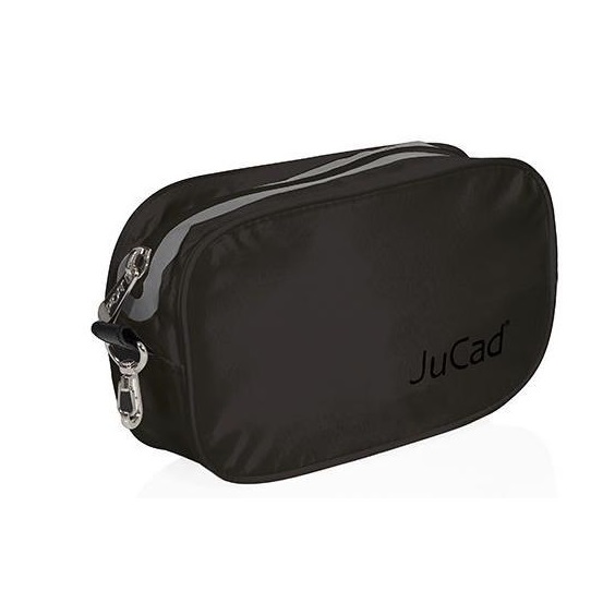 JuCad torebka podróżna, czarna/waterproof nylon