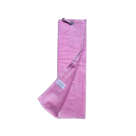 OEM Three Fold ręcznik golfowy, różowy