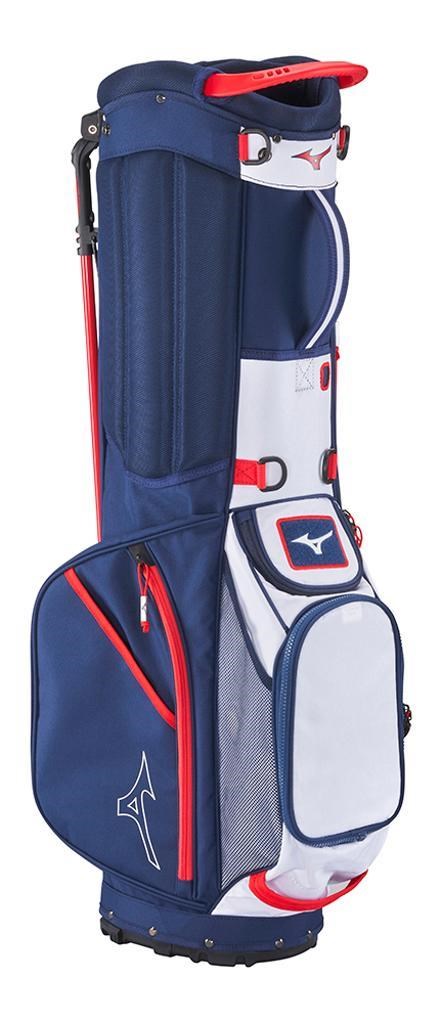 Mizuno BR-D3 stand bag, granatowo/czerwona