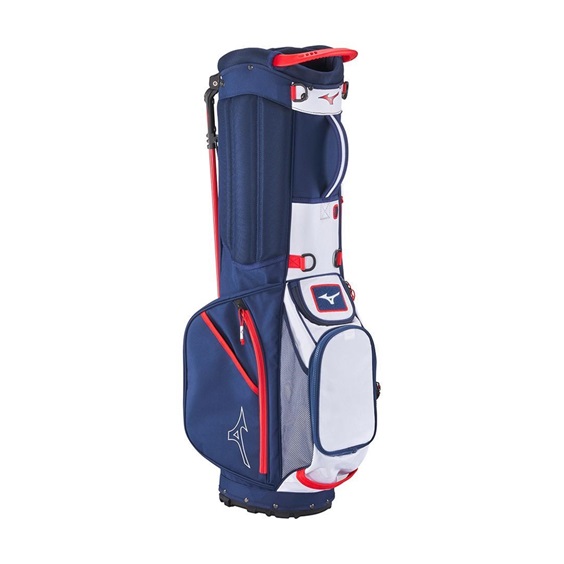 Mizuno BR-D3 stand bag, granatowo/czerwona