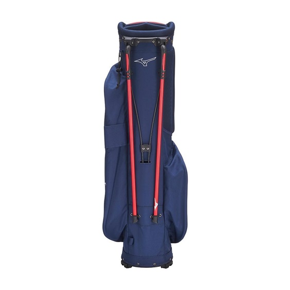 Mizuno BR-D3 stand bag, granatowo/czerwona