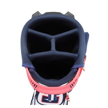 Mizuno BR-D3 stand bag, granatowo/czerwona