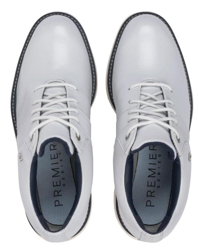 FootJoy Premiere Series Packard damskie buty golfowe, white/navy