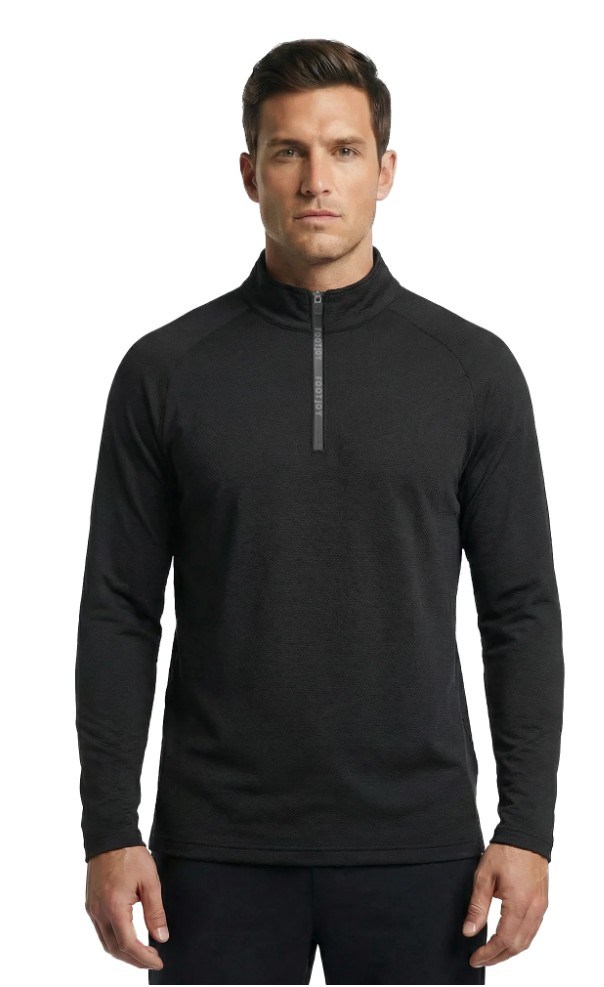 FootJoy Wordmark Chill Out męska bluza, czarna