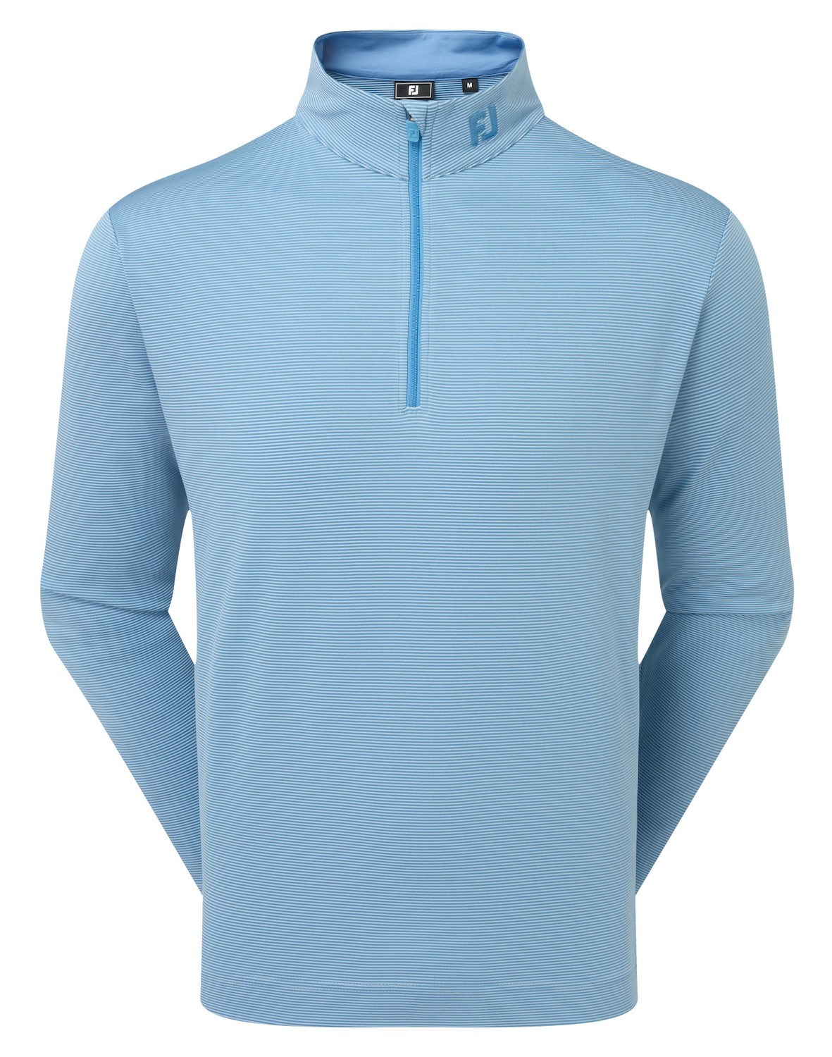 FootJoy Ottoman Stripe Chill-Out męska bluza, chambray/coastal blue