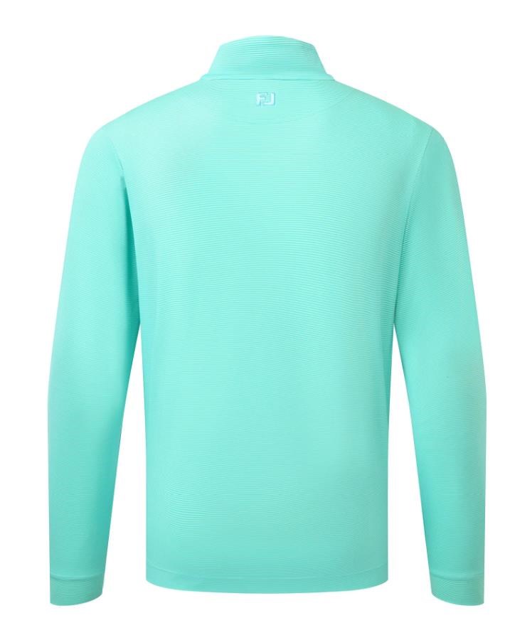 FootJoy Ottoman Stripe Chill-Out męska bluza, blue reef/sea glass