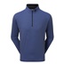 FootJoy Ottoman Stripe Chill-Out męska bluza, black/vivid violet