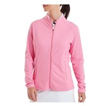 FootJoy Full-Zip Rib Midlayer damska bluza, różowa