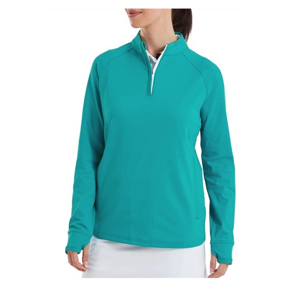 FootJoy Half-Zip Midlayer damska bluza, tite blue