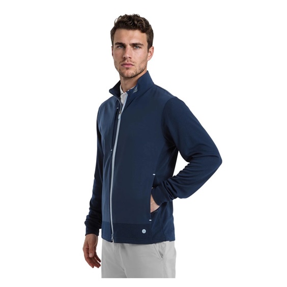 FootJoy Tempo Hybrid Full-Zip męska kurtka, granatowa