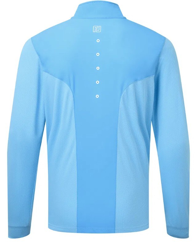 FootJoy Tempo Hybrid Full-Zip męska kurtka, blue reef/deep reef