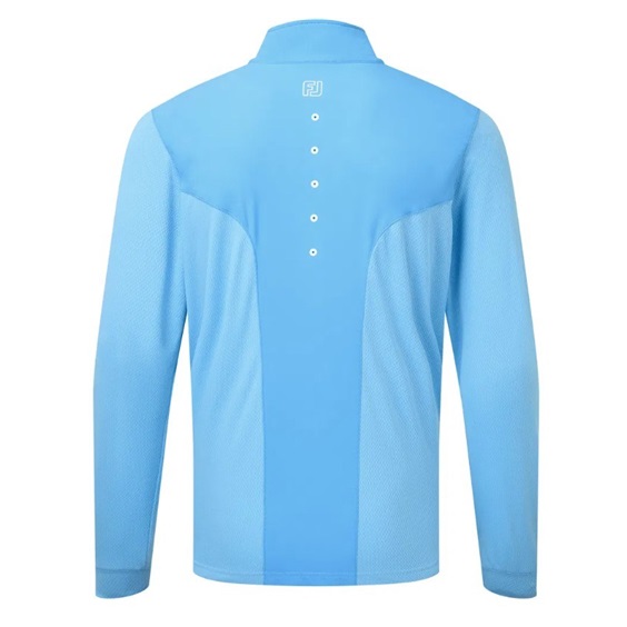 FootJoy Tempo Hybrid Full-Zip męska kurtka, blue reef/deep reef