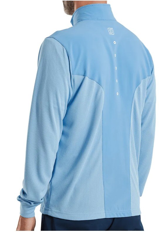 FootJoy Tempo Hybrid Full-Zip męska kurtka, blue reef/deep reef