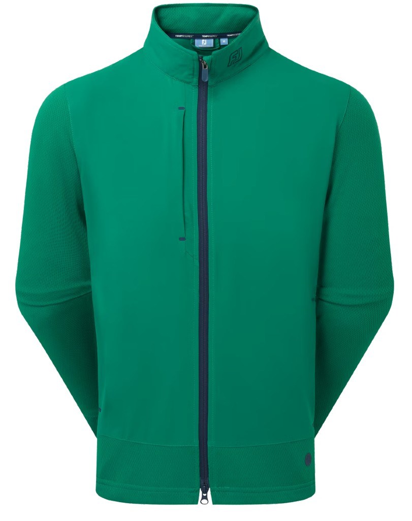 FootJoy Tempo Hybrid Full-Zip męska kurtka, zielona