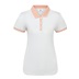FootJoy Cap Sleeve damskie polo, białe