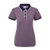 FootJoy Cap Sleeve damskie polo, dusty violet/navy