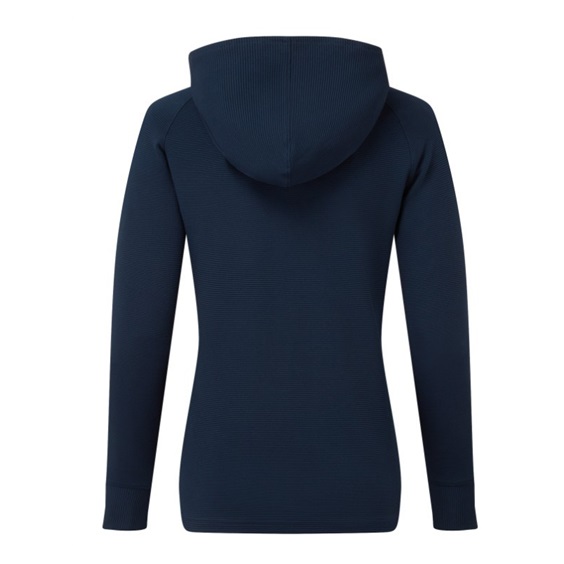 Footjoy Full-Zip Ottoman Hoodie damska bluza, granatowa