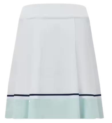 FootJoy Pleated spódnica golfowa, biało/granatowa
