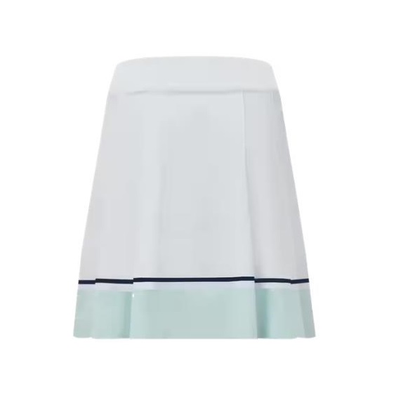 FootJoy Pleated spódnica golfowa, biało/granatowa