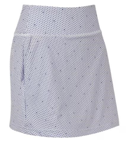 FootJoy Curve Geo Dot  Aerial spódnica golfowa, dusty violet/navy