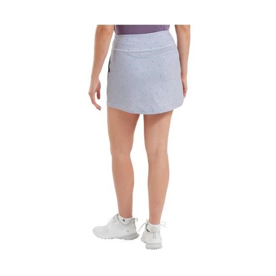 FootJoy Curve Geo Dot  Aerial spódnica golfowa, dusty violet/navy