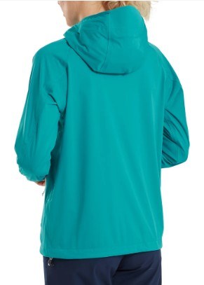 FootJoy HydroKnit damska kurtka wodoodporna, blue/white/desert peach