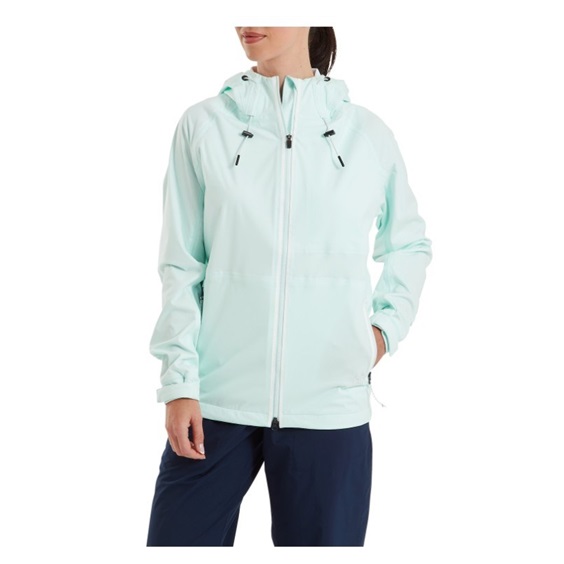 FootJoy HydroKnit damska kurtka wodoodporna, glacial blue/white
