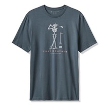 Travis Mathew Lost Swing Tee koszulka męska, mood indigo/vintage indigo