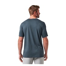 Travis Mathew Lost Swing Tee koszulka męska, mood indigo/vintage indigo