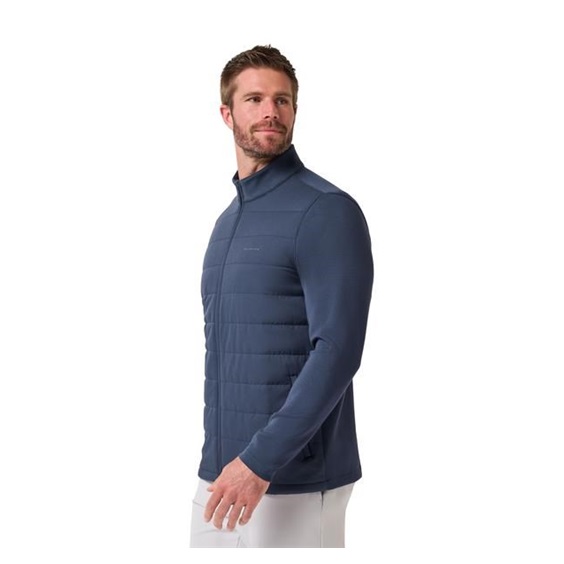 Travis Mathew Point of Sail Full Zip męska kurtka, mood indigo