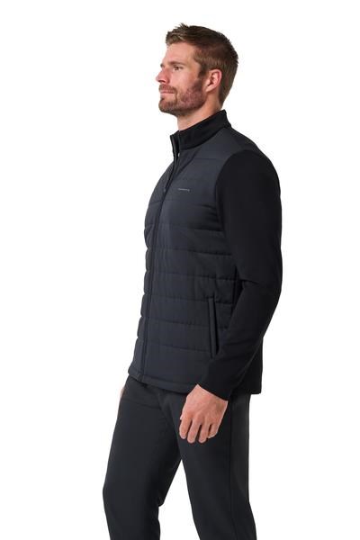 Travis Mathew Point of Sail Full Zip męska kurtka, czarna