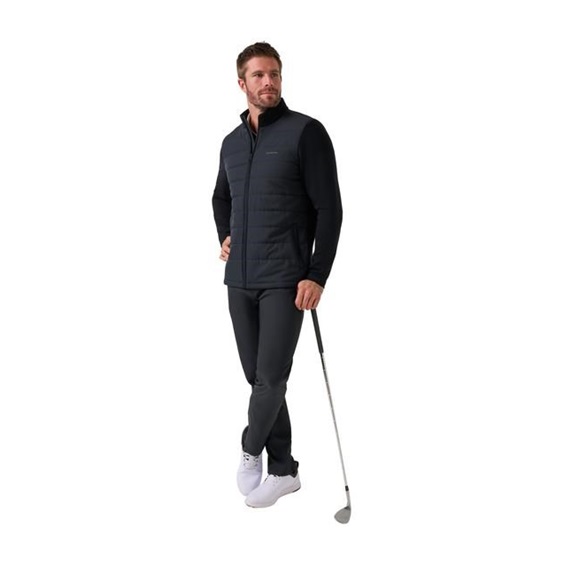 Travis Mathew Point of Sail Full Zip męska kurtka, czarna