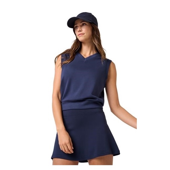 Travis Mathew Skyloft Soft damska kamizelka, granatowa