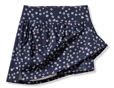 Travis Mathew Moveknit Game Set Match spódnica golfowa, navy blazer multi