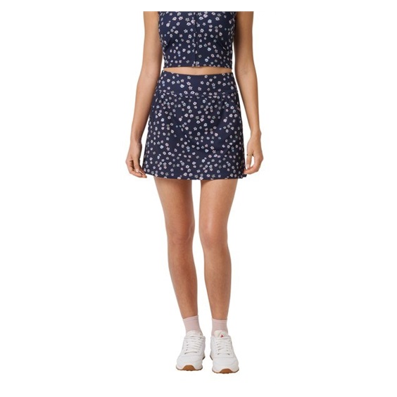 Travis Mathew Moveknit Game Set Match spódnica golfowa, navy blazer multi