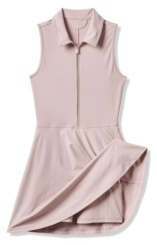 Travis Mathew Moveknit Sleeveless Polo damska sukienka, violet ice