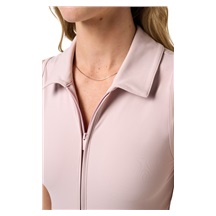 Travis Mathew Moveknit Sleeveless Polo damska sukienka, violet ice