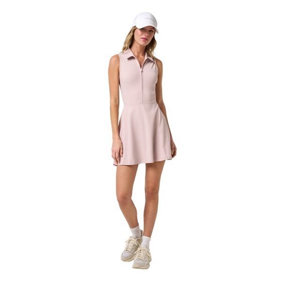 Travis Mathew Moveknit Sleeveless Polo damska sukienka, violet ice