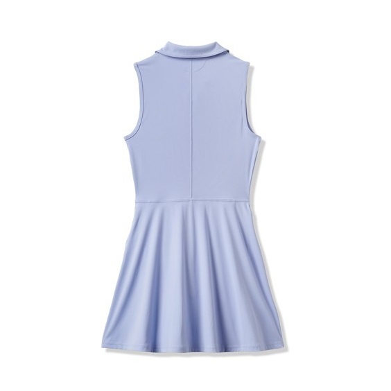 Travis Mathew Moveknit Sleeveless Polo damska sukienka, niebieska